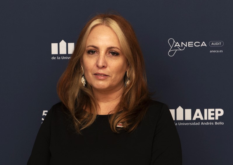 Marcela Vaccaro R. Vicerrectora de Vinculación con el Medio y Comunicaciones, AIEP.