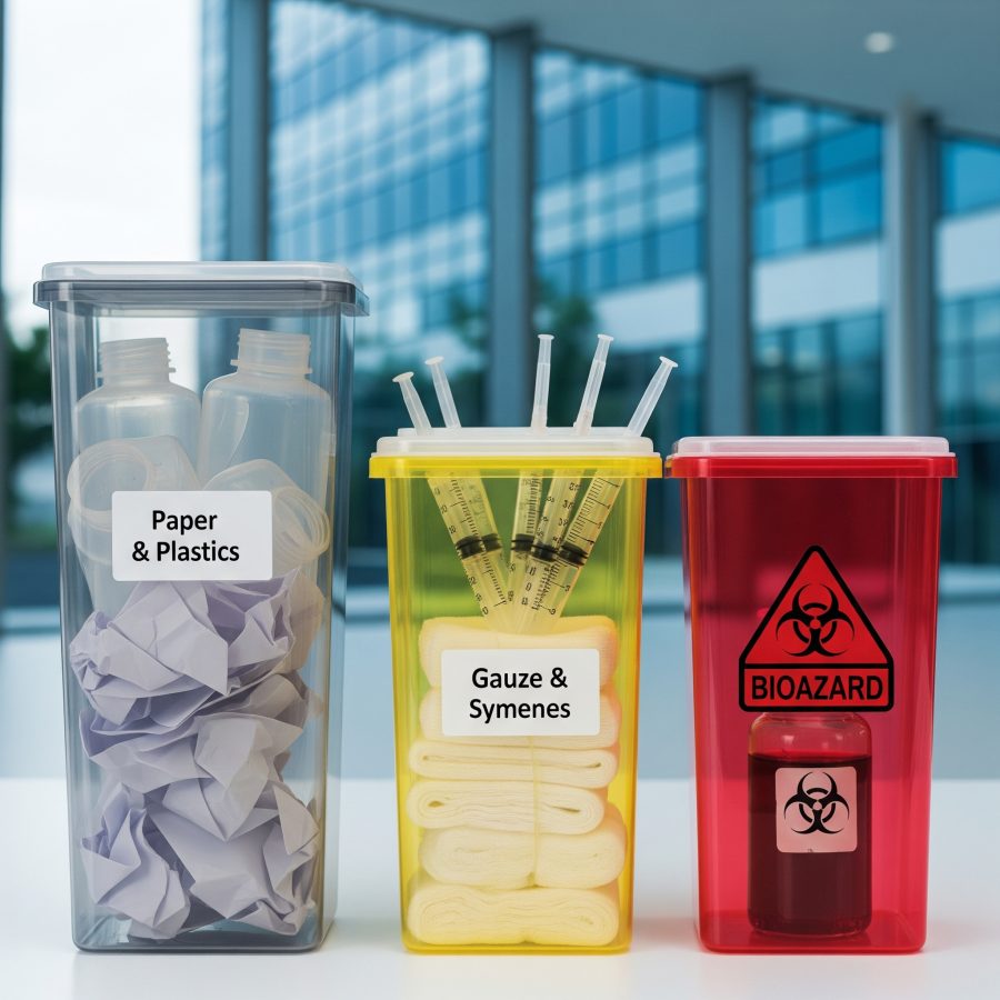 Gestión de residuos sanitarios en Chile.