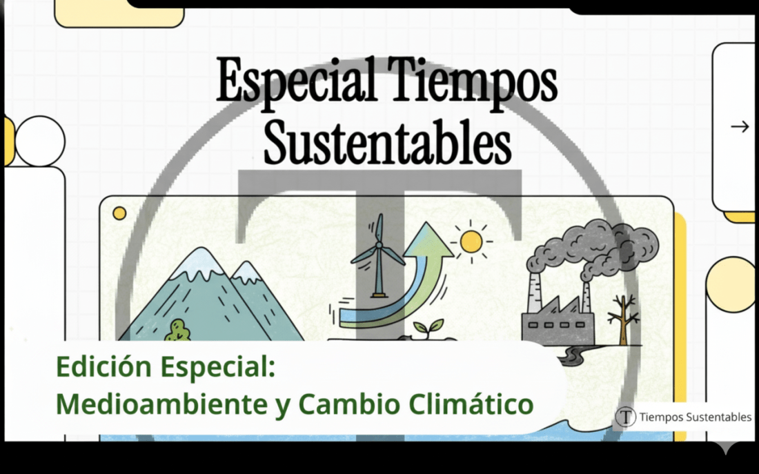 Portada de la Edición Especial sobre Medioambiente y Cambio Climático en Tiempos Sustentables