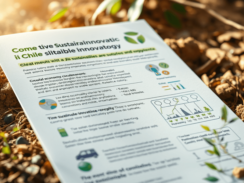 Cuestionario Didáctico sobre Especial de Innovación y Tecnología&nbsp;Sustentable
