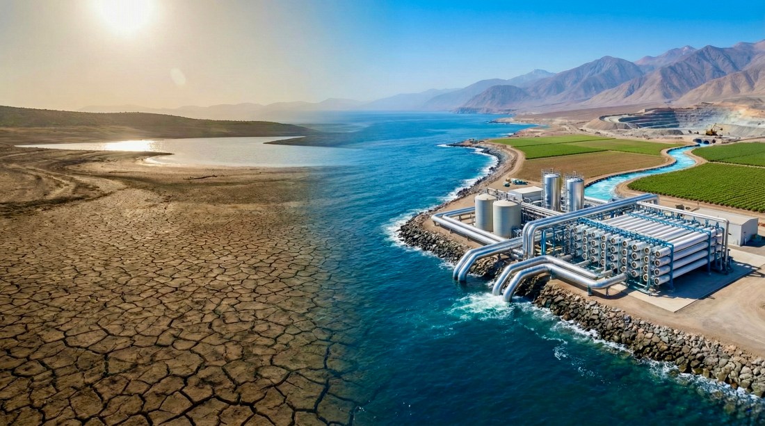 Desalación: Innovación y resiliencia para el futuro hídrico de Chile