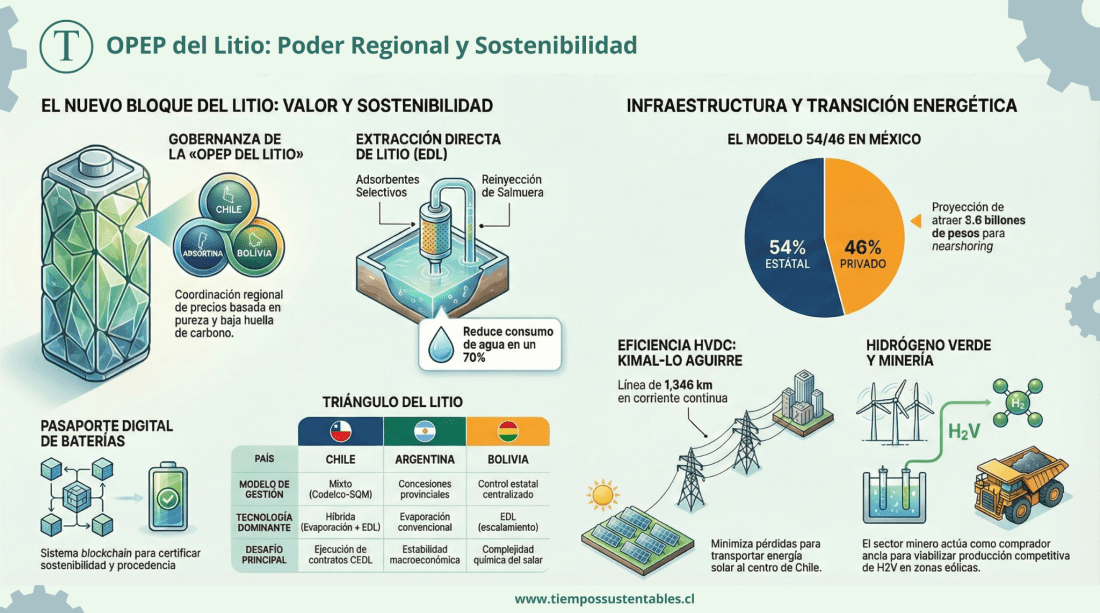 OPEP del Litio: Poder Regional y Sostenibilidad