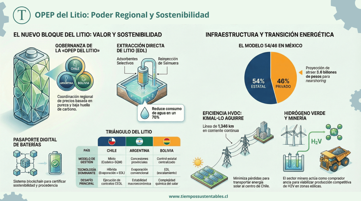 OPEP del Litio: Poder Regional y&nbsp;Sostenibilidad