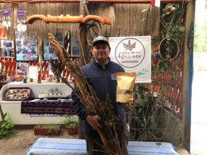 Jesús Basáez, agricultor de la zona de Pullally
