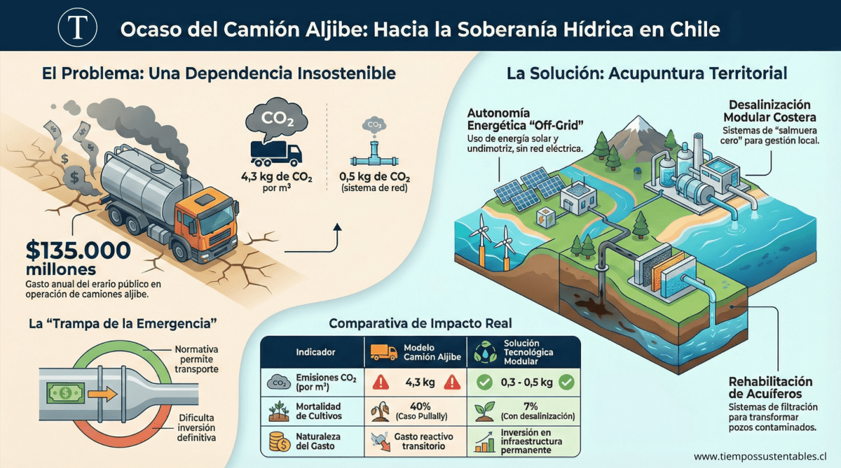 El Ocaso del Camión Aljibe: Hacia una Soberanía Hídrica Basada en Resiliencia e&nbsp;Infraestructura