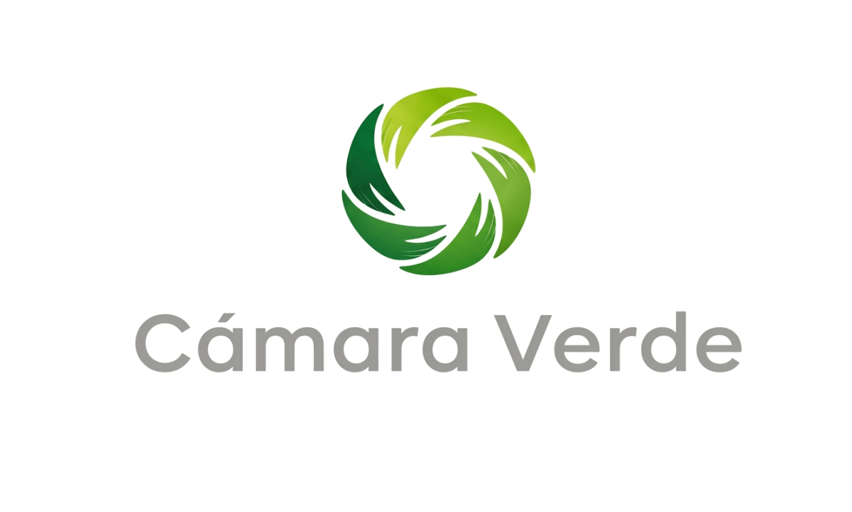 Logo de Cámara Verde de Comercio. Alianza estratégica de Tiempos Sustentables.